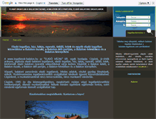 Tablet Screenshot of ingatlanok-balaton.hu